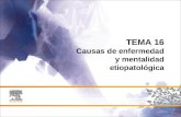 TEMA 16 Causas de enfermedad y mentalidad etiopatológica.