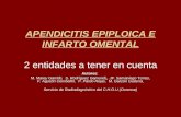 APENDICITIS EPIPLOICA E INFARTO OMENTAL 2 entidades a tener en cuenta Autores: M. Marey Garrido, S. Rodríguez Gamundi, JF. Samaniego Torres, F. Agustín.