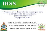 DR. KENNETH BUSTILLO SUB-COORDINACION DEL PAISFC DIRECCION MEDICA NACIONAL “ Avances en el desarrollo de estrategias para la construcción de capacidades.