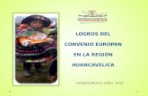 LOGROS DEL CONVENIO EUROPAN EN LA REGIÓN HUANCAVELICA HUANCAVELICA, JUNIO 2014.