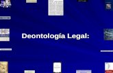 Deontología Legal:. ¿ Para que estudiar las Leyes y Ética ? Dos Razones Principales: 1. Ayudarnos a actuar en un nivel profesional 2. Ayudarnos a evitar.