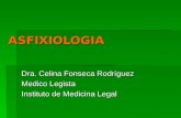ASFIXIOLOGIA Dra. Celina Fonseca Rodríguez Medico Legista Instituto de Medicina Legal.