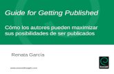 Www.emeraldinsight.com Guide for Getting Published Cómo los autores pueden maximizar sus posibilidades de ser publicados Renata García.