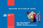 Desarrollo de un Plan de acción Dra. Pilar Monsalve ChCC- Ciclo vital MINSAL (pmonsalve@minsal.cl)