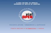 ALIANZA NACIONAL DE EMPRESAS OPERADORAS DE AUXILIO EN CARRETERA Proyecto explicado en 14 diapositivas = 4 minutos Iniciativa privada, independiente y profesional.