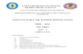 Endocrinologia - Silabo - 2012-i