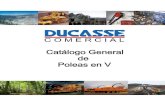 Catálogo General Poleas