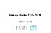 Curso Corto HINARI (PARTE A). Tabla de Contenidos Contexto y SIs y NOs Estrategias de búsqueda & Operadores booleanos Conectarse a los procesos Características.