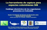 Equipo Coordinador del Sistema de Información sobre Biodiversidad de Colombia Instituto Alexander von Humboldt - Entidad Coordinadora Taller "Provisión.