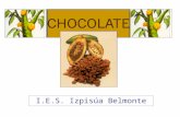 I.E.S. Izpisúa Belmonte. El chocolate Infórmate El chocolate es uno de los productos del sur que más consumimos en el norte. Pero sabes: ¿De dónde procede?