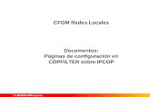 CFGM Redes Locales Documentos: Páginas de configuración en COPFILTER sobre IPCOP.