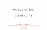CARDIOPATÍAS CONGÉNITAS Dr. Emilia Cagnotto. Semiopatología Médica – Lic. en Kinesiología y Fisiatría FCS - UNER.