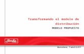 Transformando el modelo de distribución MODELO PROPUESTO Barcelona, 7 abril 2.011.