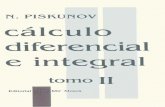Cálculo Diferencial e Integral (Piskunov) Tomo II
