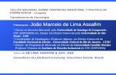 TALLER NACIONAL SOBRE PROPIEDAD INDUSTRIAL Y POLITICA DE COMPETENCIA – Uruguay Transferencia de Tecnología Palestrante : João Marcelo de Lima Assafim *