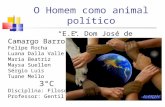 O Homem como animal político “E.E. Dom José de Camargo Barros” Felipe Rocha n° 16 Luana Dalla Valle n° 29 Maria Beatriz n° 31 Maysa Suellen n° 32 Sérgio.