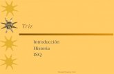 Ronald Santos Cori Triz Introducción Historia ISQ.