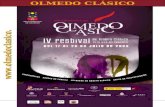 OLMEDO CLÁSICO 1.  El IV Festival de Teatro Clásico en la Villa del Caballero, Olmedo Clásico, que se desarrollará