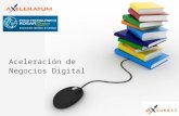 Aceleración de Negocios Digital. Todos los derechos de este documento están reservados para Visionaria / Axeleratum y su autor Javier Murillo Acuña2 Aceleración.