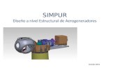 SIMPUR Diseño a nivel Estructural de Aerogeneradores Octubre 2011.