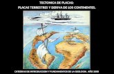 TECTONICA DE PLACAS: PLACAS TERRESTRES Y DERIVA DE LOS CONTINENTES. CATEDRAS DE INTRODUCCION Y FUNDAMENTOS DE LA GEOLOGIA. AÑO 2008.