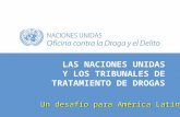 LAS NACIONES UNIDAS Y LOS TRIBUNALES DE TRATAMIENTO DE DROGAS Un desafío para América Latina.