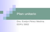 Plan unitario Dra. Evelyn Pérez Medina EDFU 3002.