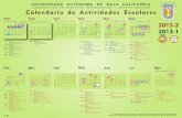 Calendario 2012-2 2013-1