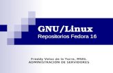 Fedora 16 - Creación de un repositorio local con el disco de instalación del sistema