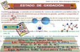 Autor: Lic. Q y B. Nilxon Rodríguez Maturana También es llamado o conocido con el nombre de número de oxidación y se define como la la expresión del número.