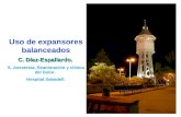 Uso de expansores balanceados C. Díaz-Espallardo. S. Anestesia, Reanimación y clínica del Dolor. Hospital Sabadell.