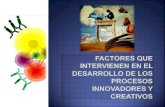 Factores  sociales  e individuales  que intervienen  en  la  innovación  y  la creatividad
