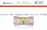 Pemex – Refinación Ref. Gral. Lázaro Cárdenas Análisis de Seguridad en el Trabajo.