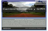 Boletín: Taller GIRH como herramienta de adaptación para Cambio Climático