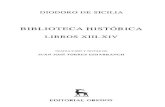 Diodoro de Sicilia - Biblioteca Histórica Libros XIII-XIV