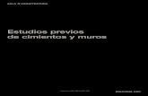 Ediciones Upc - Estudios Previos de Cimientos y Muros