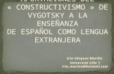 Aportaciones del constructivismo de Vygotsky a la enseñanza de lenguas