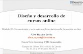 Diseño y desarrollo de cursos online (3 de 3)