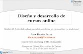 Diseño y desarrollo de cursos online (2 de 3)