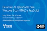 JSConfCo: Desarrollo de Aplicaciones para Windows Store con HTML5 y Javascript
