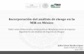 Incorporación del análisis de riesgo en la MIR en México, Julio César Rocha López