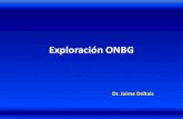 Exploración onbg