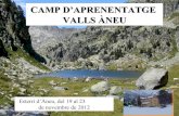 Presentació del Camp d'Aprenentatge Valls d'Àneu