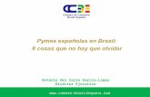 Pymes españolas en Brasil: 8 cosas que no hay que olvidar