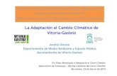 Pla d'Adaptació al Canvi Climàtic de Vitòria-Gasteiz