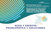 Agua y Energía: Problemática y soluciones por Tomás Sancho, Consejo Mundial de Ingenieros Civiles