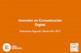 Estudio de IAB sobre la Inversión en Comunicacion Digital en el año 2012