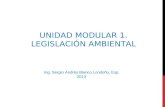 Unidad modular 1   legislación ambiental