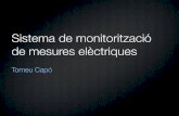 Sistema de monitorització de mesures elèctriques
