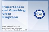 Seminario de "Importancia del Coaching en la Empresa"